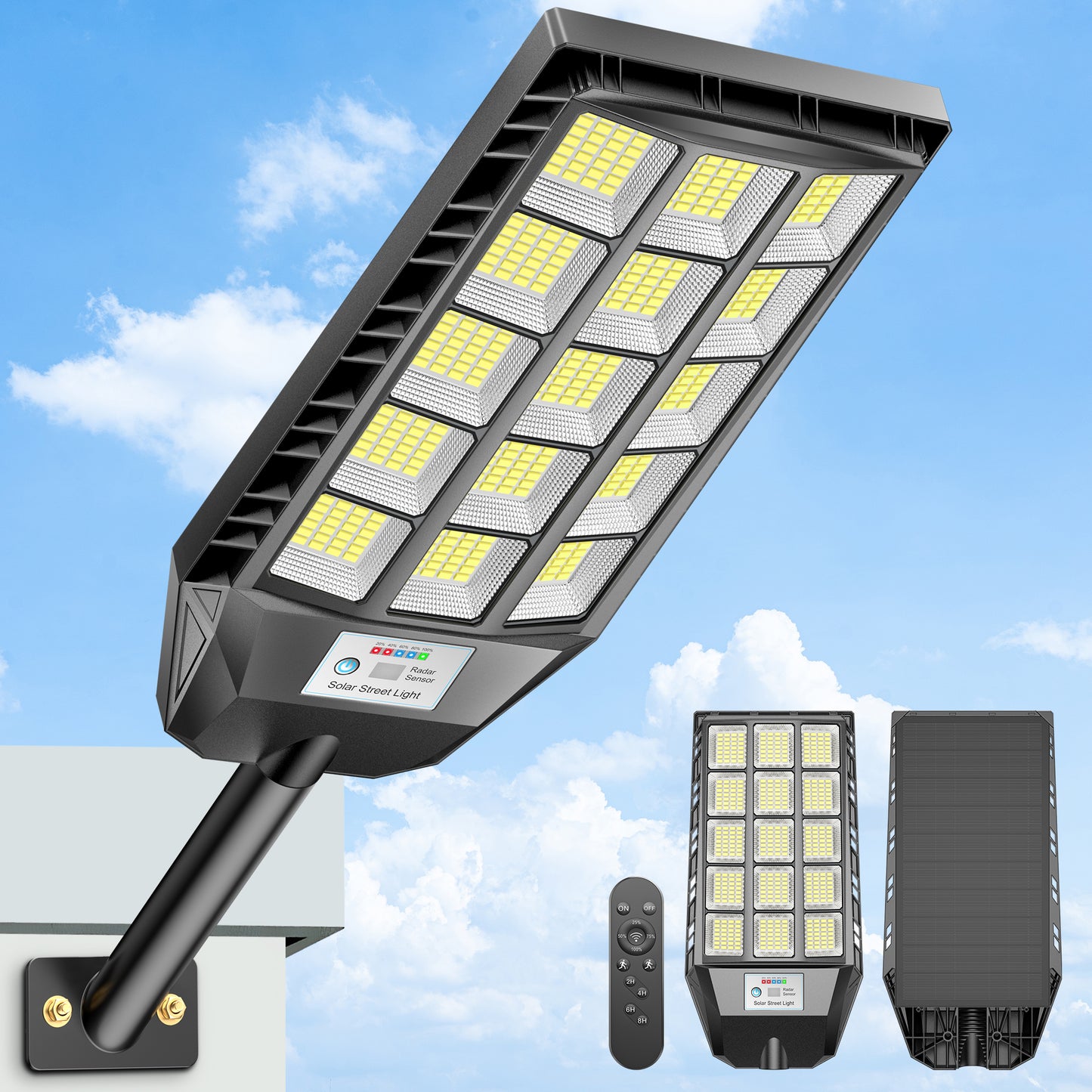 HYKENTE TW015 420LED SMD 5730 Solar Street Light