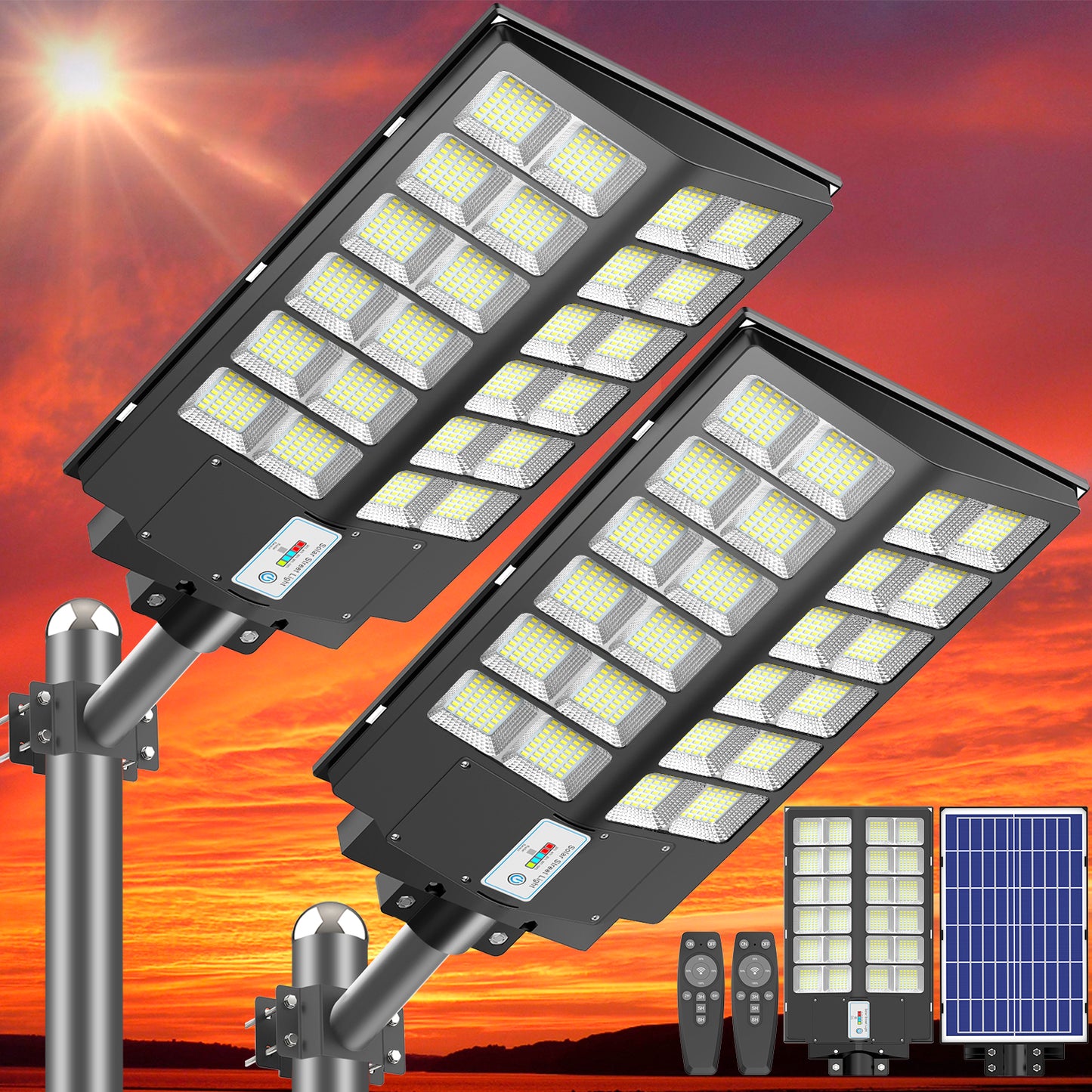 HYKENTE BC024 960LED SMD 5730 Solar Street Light