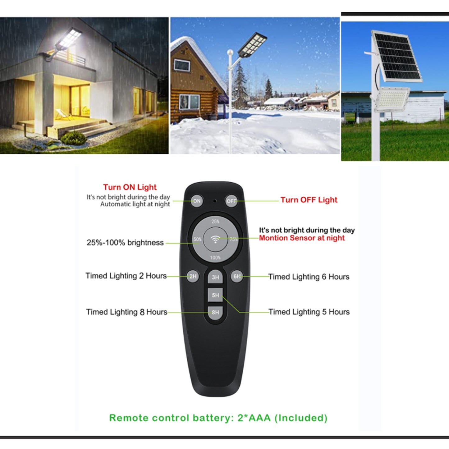 HYKENTE BC006 270LED SMD 5730 Solar Street Light
