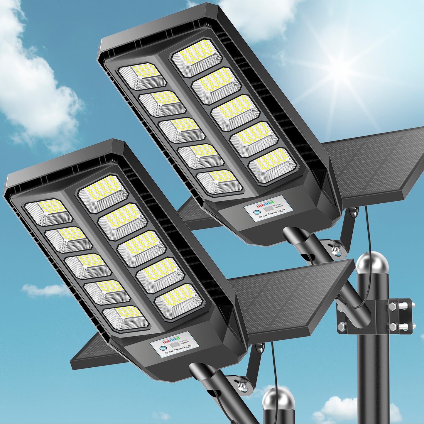 HYKENTE TW001C 330LED SMD 5730 Solar Street Light