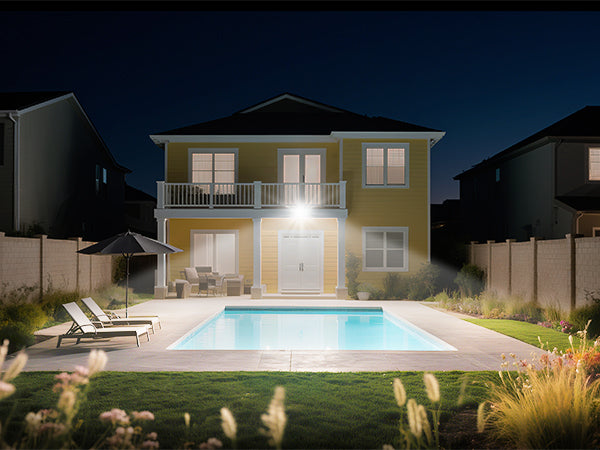 HYKENTE ZF810 200W Aluminum Housing AC Power LED Flood Light Yoke Mount