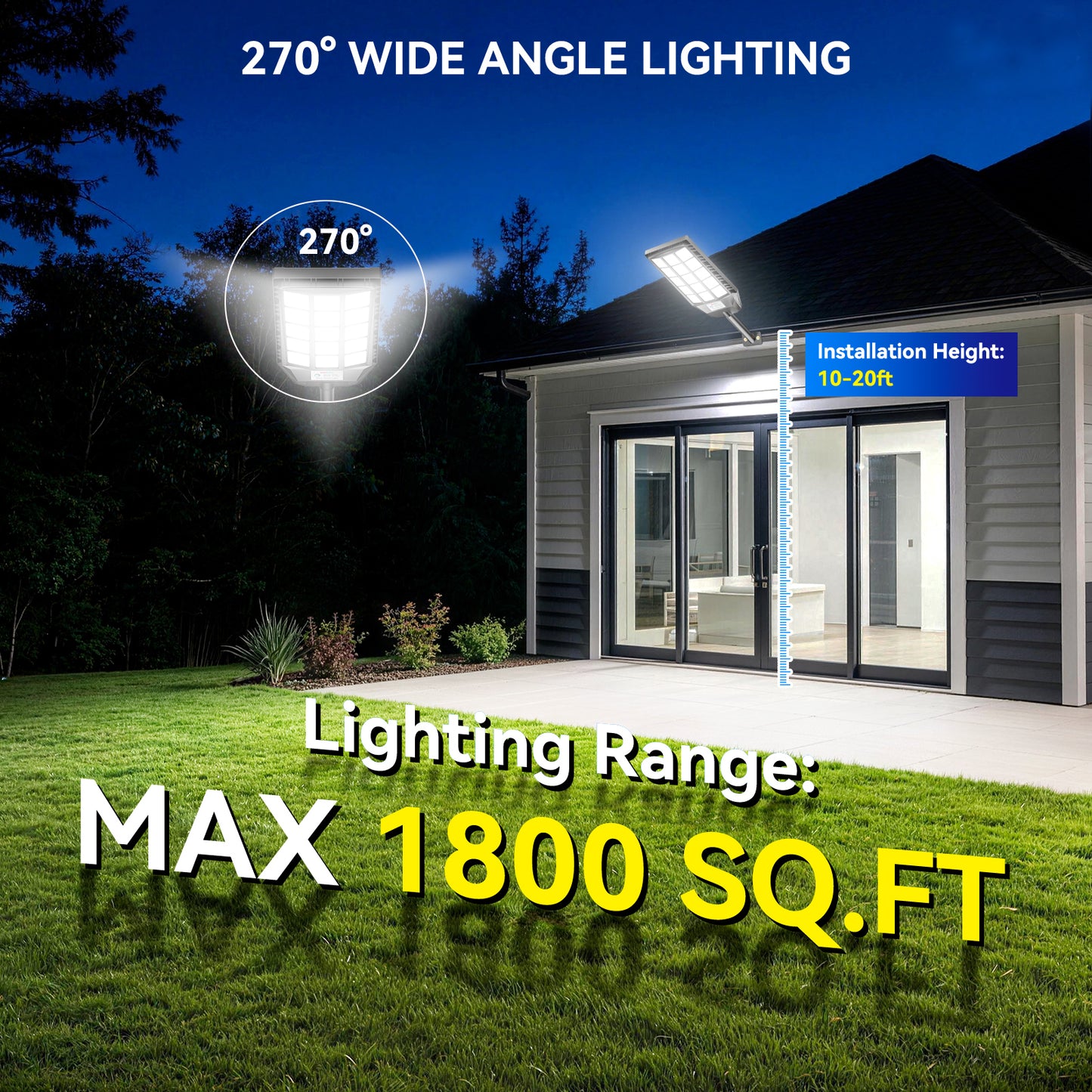 HYKENTE TW015 420LED SMD 5730 Solar Street Light