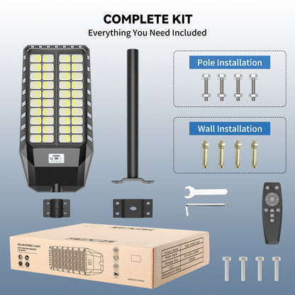HYKENTE TW040 1440LED SMD 5730 Solar Street Light