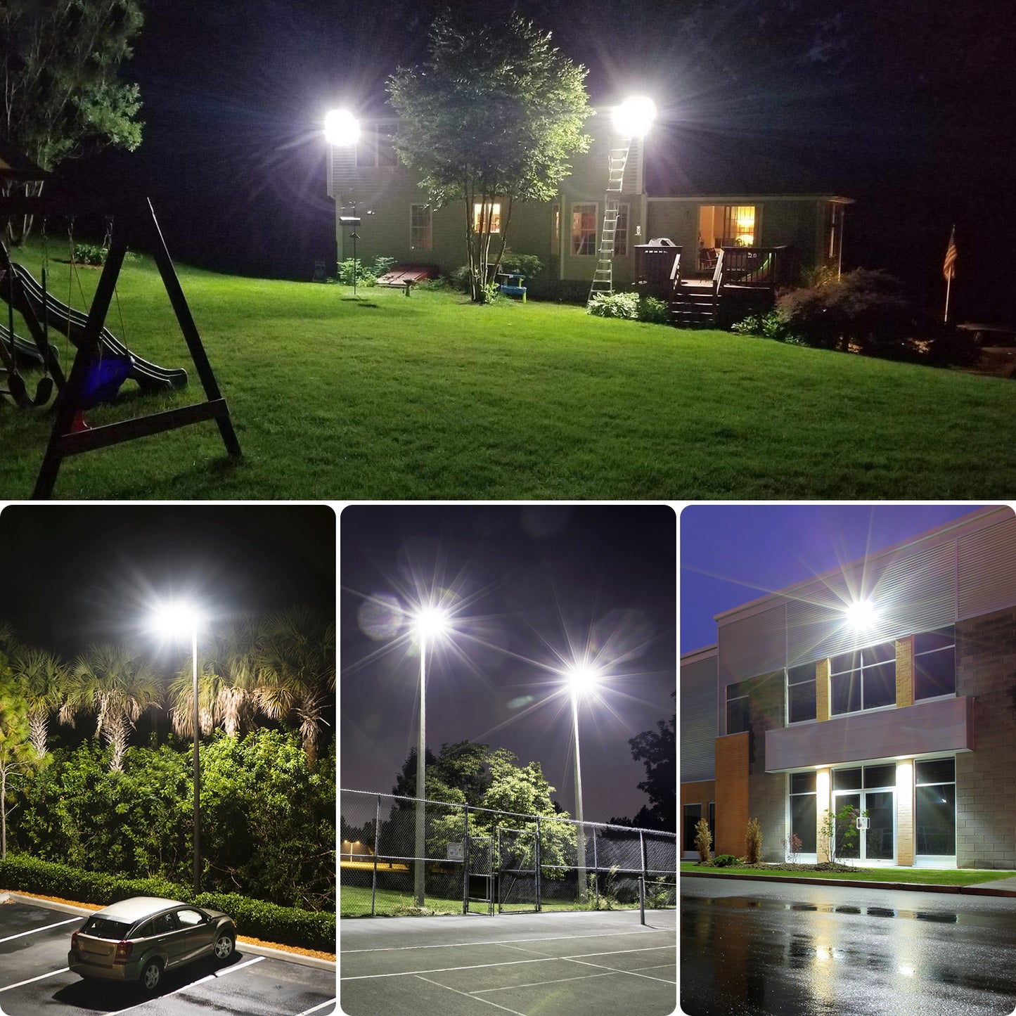 HYKENTE SZ300 144LED SMD 5054 Aluminum Solar Street Lamp