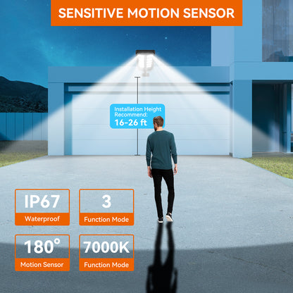 HYKENTE TW001 330LED SMD 5730 Solar Street Light