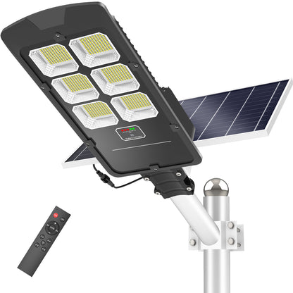 HYKENTE BD006 780LED SMD 2835 Aluminum Solar Street Lamp Black