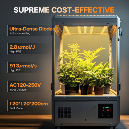 HYKENTE SPS03004 320W 884PCS LED Electric Plant Grow Light