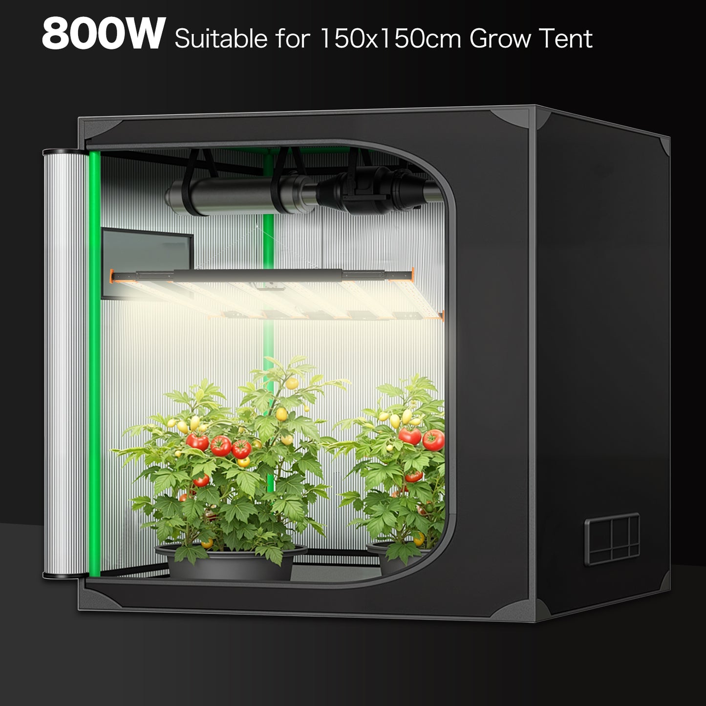 HYKENTE SPS03008 800W 1992PCS LED Electric Plant Grow Light