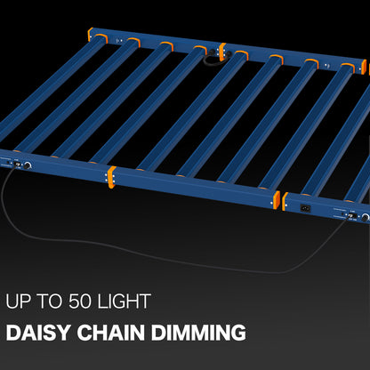 HYKENTE LC606 1000W 6x6FT 8 Bars 3160pcs LED Plant Grow Light