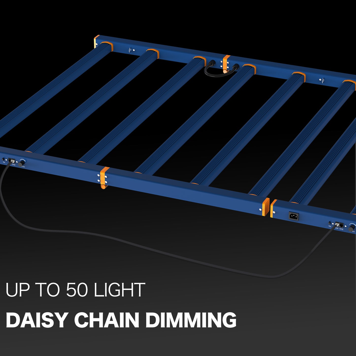 HYKENTE LC505 720W 5x5FT 6 Bars 2370pcs LED Plant Grow Light