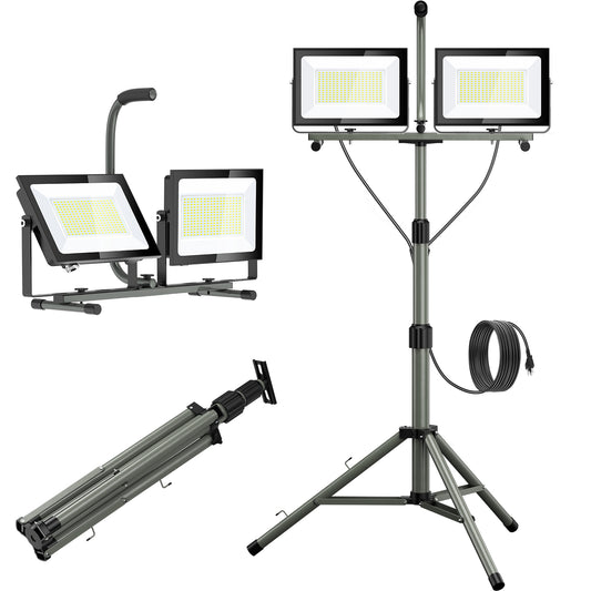 HYKENTE ZJW160 ZJW200 ZJW300 Electric LED Work Light with Tripod Stand