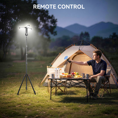 HYKENTE CY010 Remote Control  Rechargeable Camping Light with Tripod Stand
