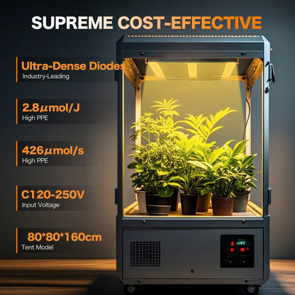 HYKENTE SPS03004 320W 884PCS LED Electric Plant Grow Light