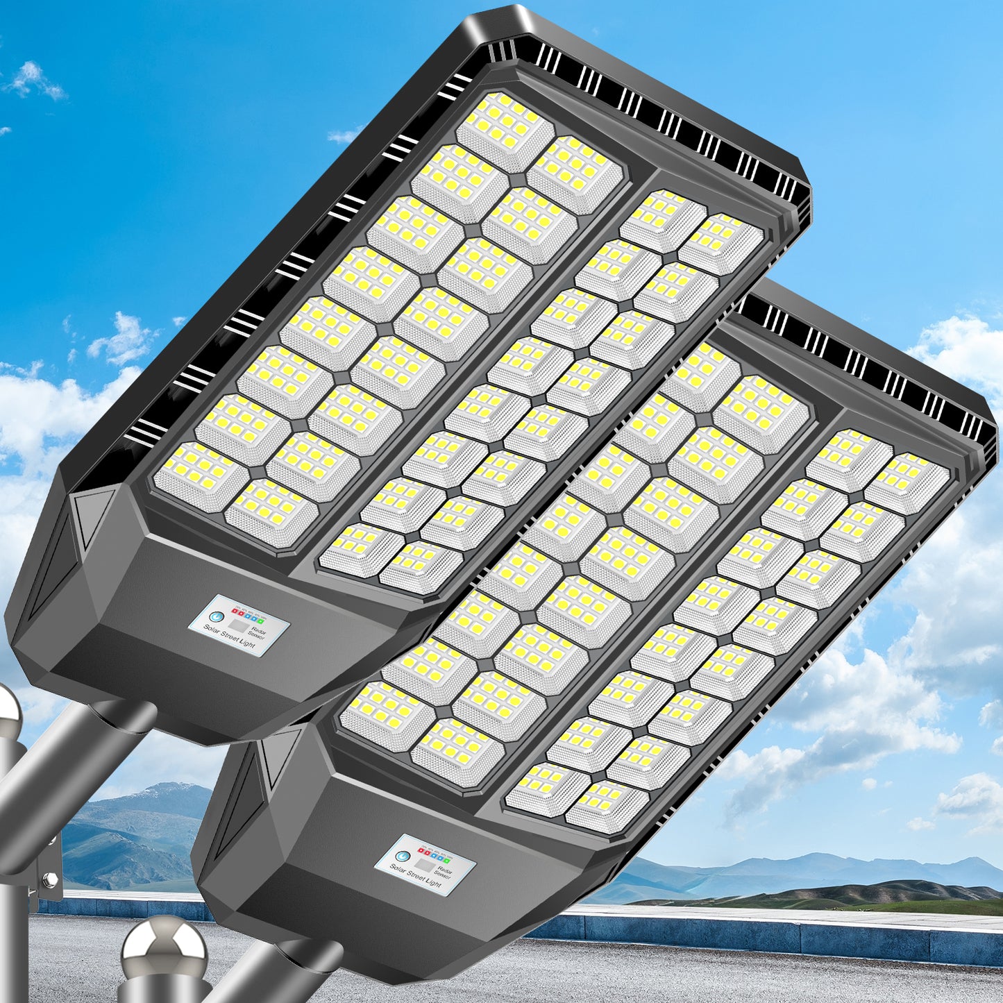 HYKENTE TW032 384LED SMD 5054 Solar Street Light