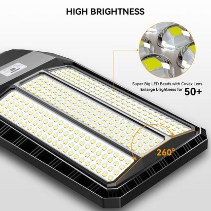 HYKENTE TW024C 276LED SMD 5054 Solar Street Lamp