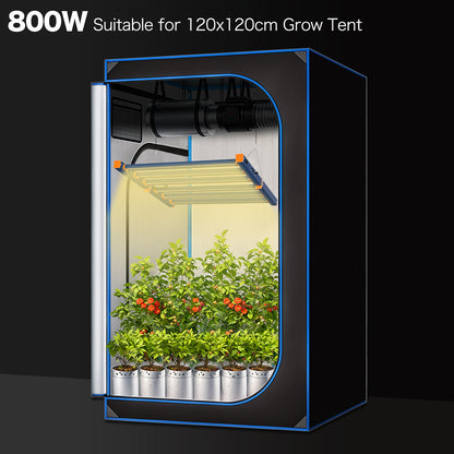 HYKENTE LC505 720W 5x5FT 6 Bars 2370pcs LED Plant Grow Light