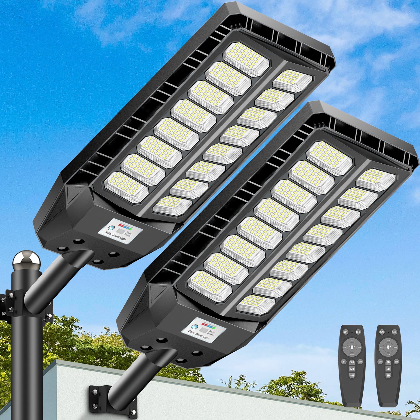 HYKENTE TW003 480LED SMD 5730 Solar Street Lamp