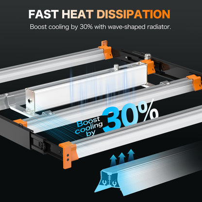 HYKENTE SPS03004 320W 884PCS LED Electric Plant Grow Light