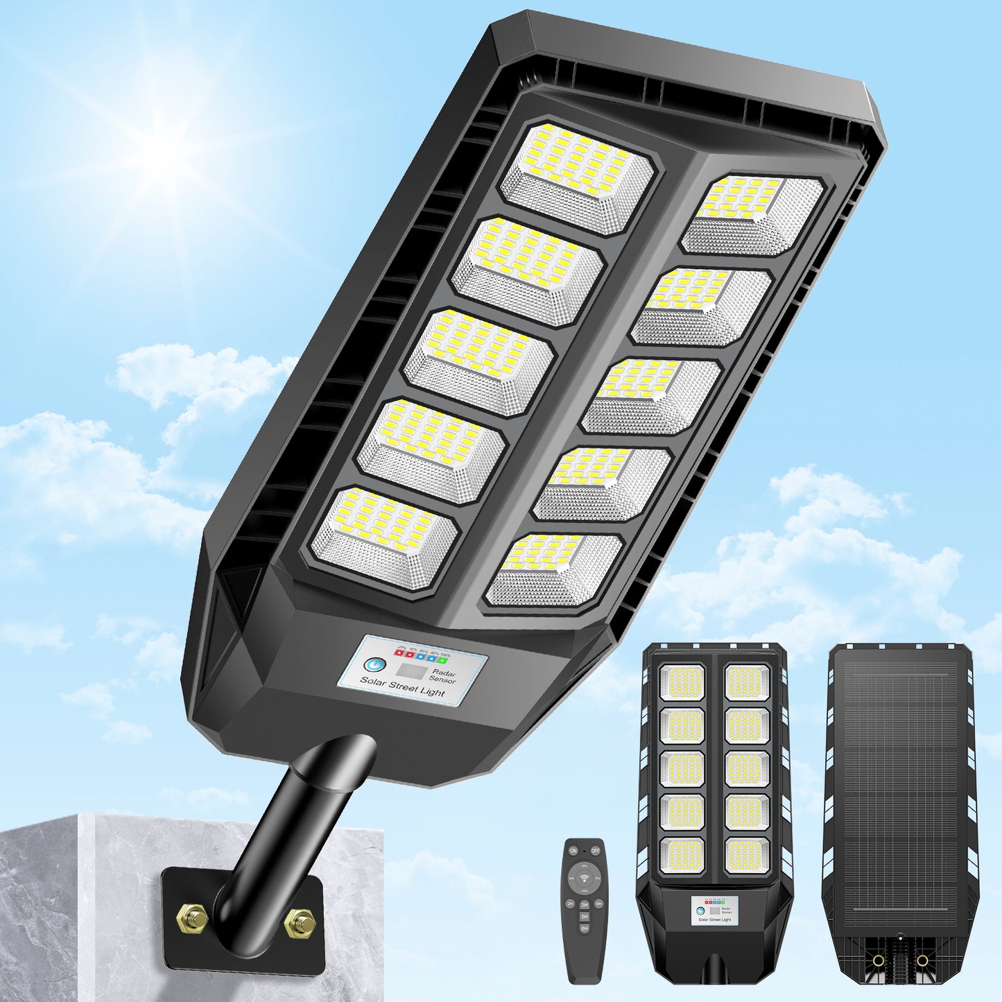 HYKENTE TW001 330LED SMD 5730 Solar Street Light