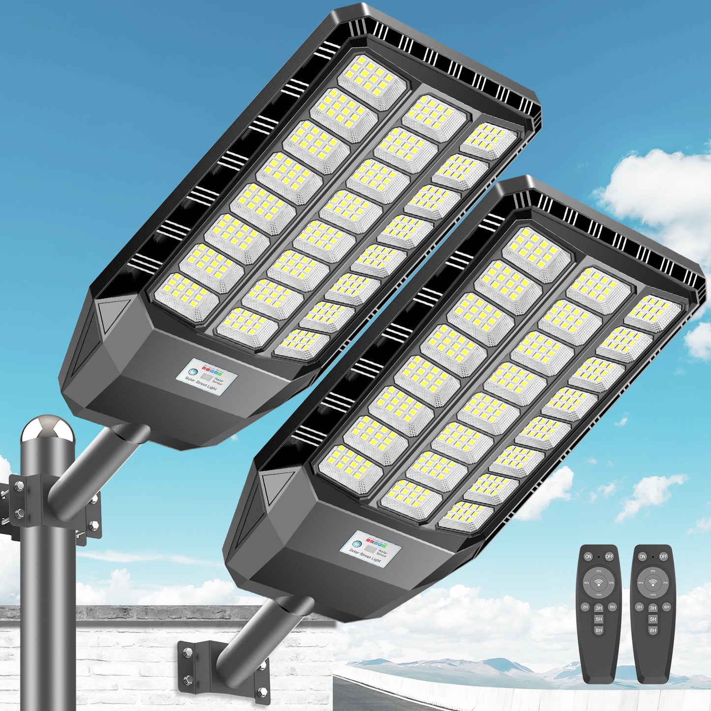 HYKENTE TW024 288LED SMD 5054 Solar Street Light