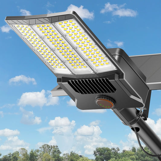HYKENTE SZ300 144LED SMD 5054 Aluminum Solar Street Lamp