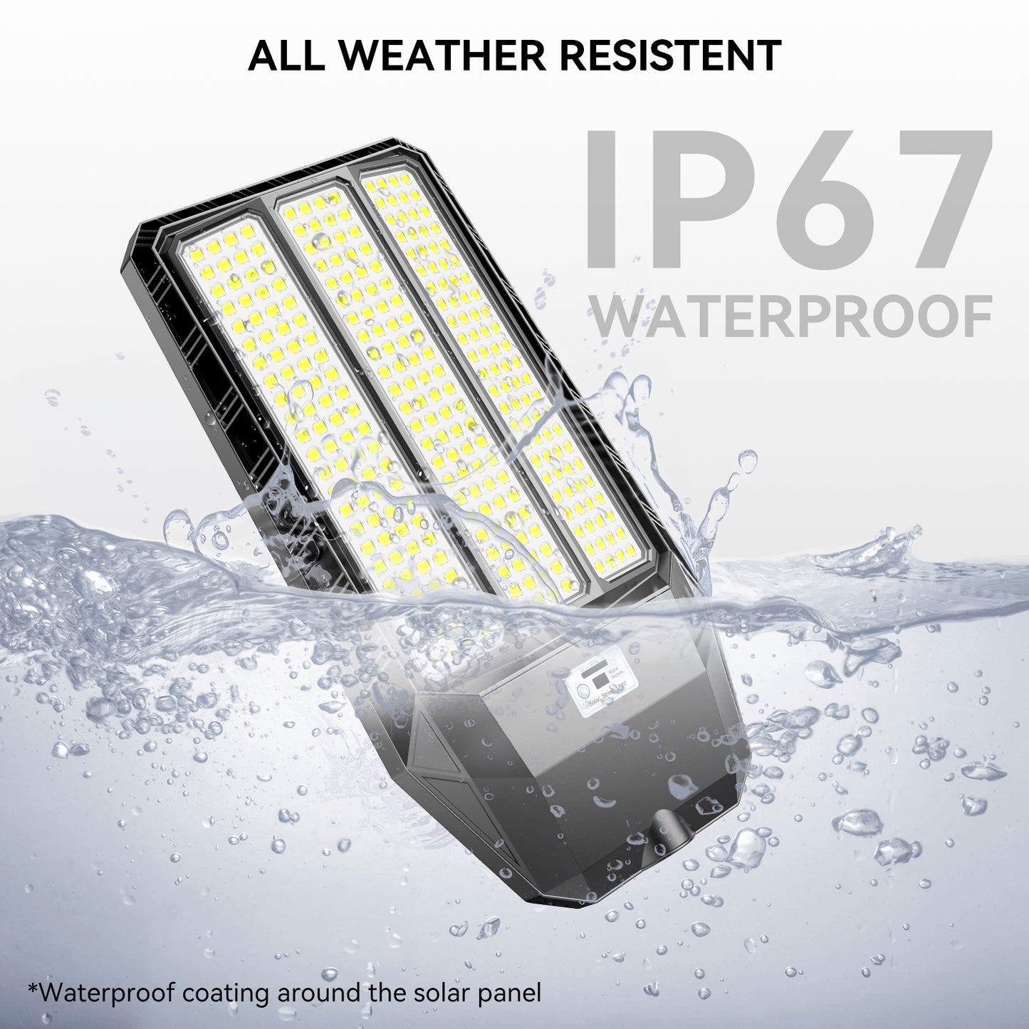 HYKENTE TW024C 276LED SMD 5054 Solar Street Lamp