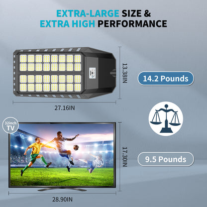 HYKENTE TW032 384LED SMD 5054 Solar Street Light