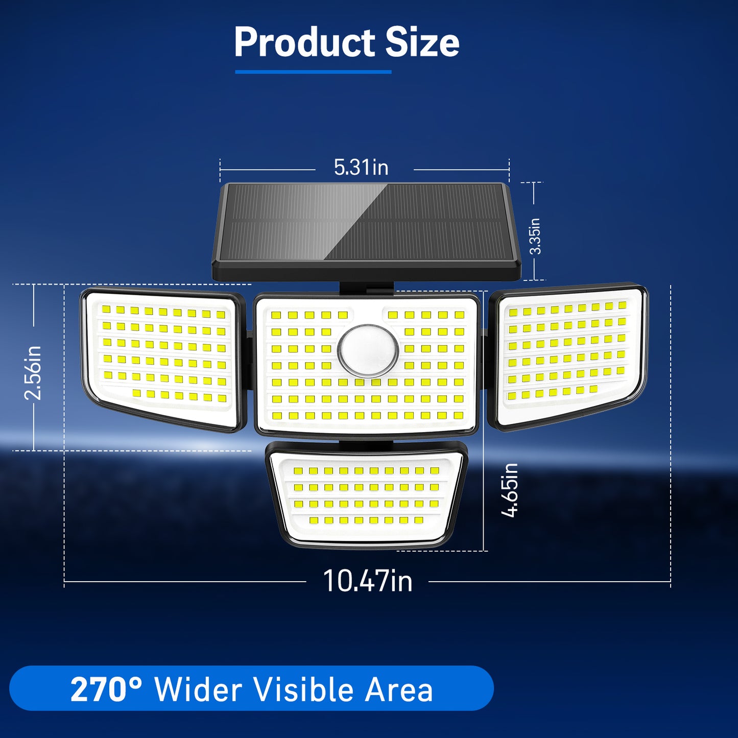 HYKENTE TS212 Solar Wall Light