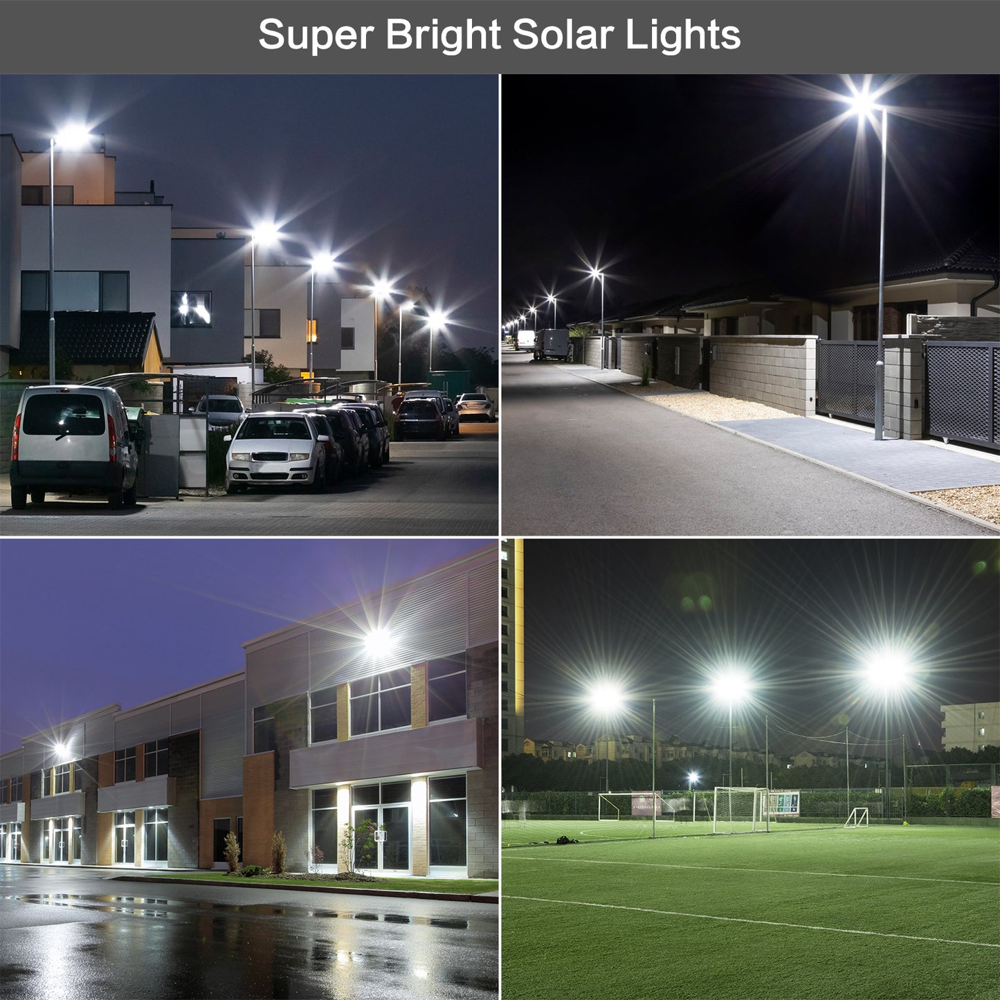 HYKENTE BD006 780LED SMD 2835 Aluminum Solar Street Lamp Black