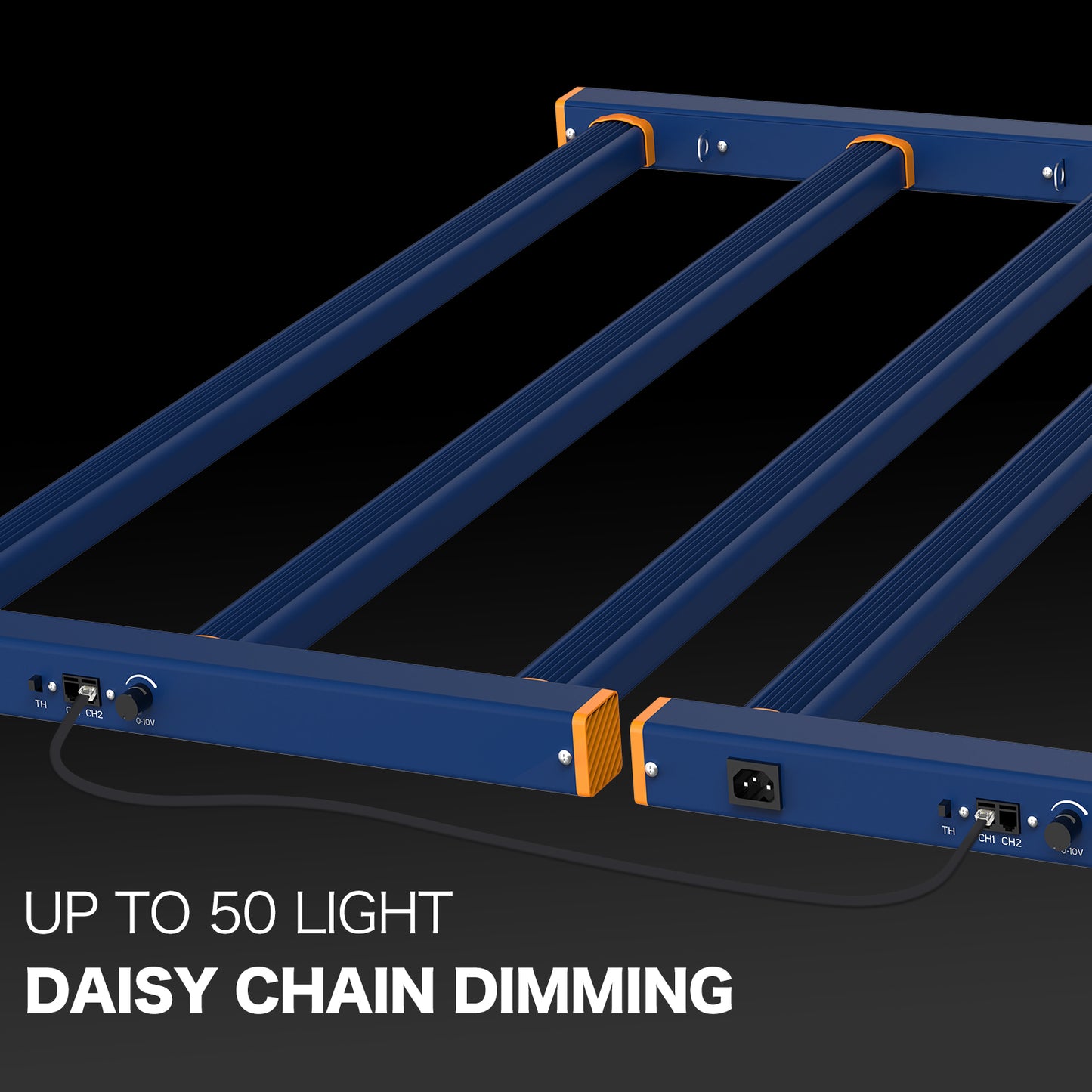 HYKENTE LC303 320W 3x3FT 4 Bars 1260pcs LED Plant Grow Light