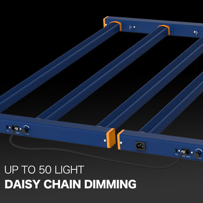 HYKENTE LC303 320W 3x3FT 4 Bars 1260pcs LED Plant Grow Light