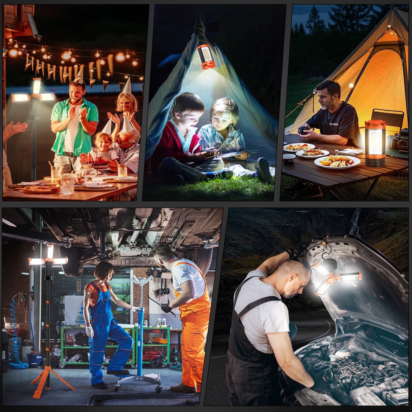 HYKENTE ZD003 Rechargeable LED Camping Light