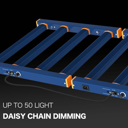 HYKENTE LC404 500W 4x4FT 6 Bars 1818pcs LED Plant Grow Light