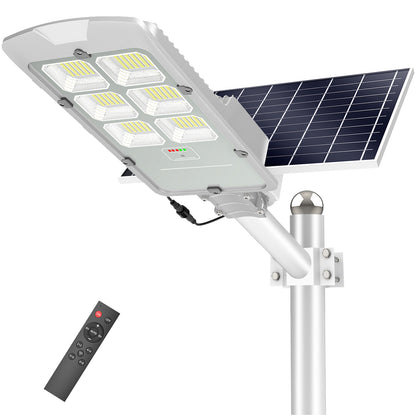 HYKENTE BD006S 780LED SMD 2835 Aluminum Solar Street Lamp Silver