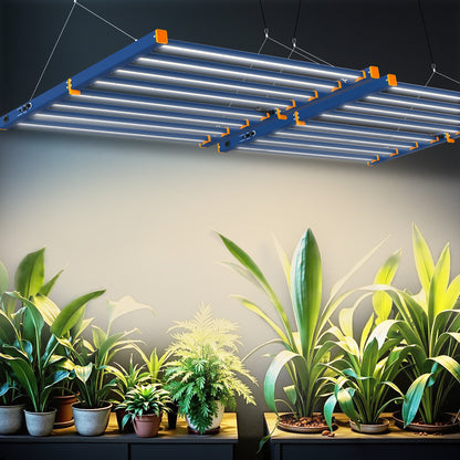 HYKENTE LC606 1000W 6x6FT 8 Bars 3160pcs LED Plant Grow Light