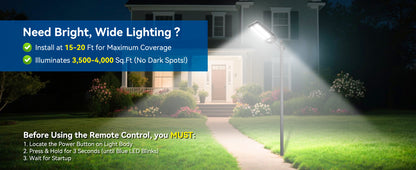 HYKENTE TW003 480LED SMD 5730 Solar Street Lamp