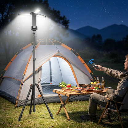 HYKENTE CY010 Remote Control  Rechargeable Camping Light with Tripod Stand