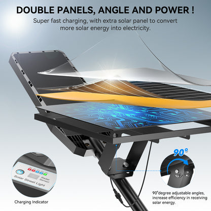 HYKENTE TW002C 108LED SMD 3030 Solar Street Light