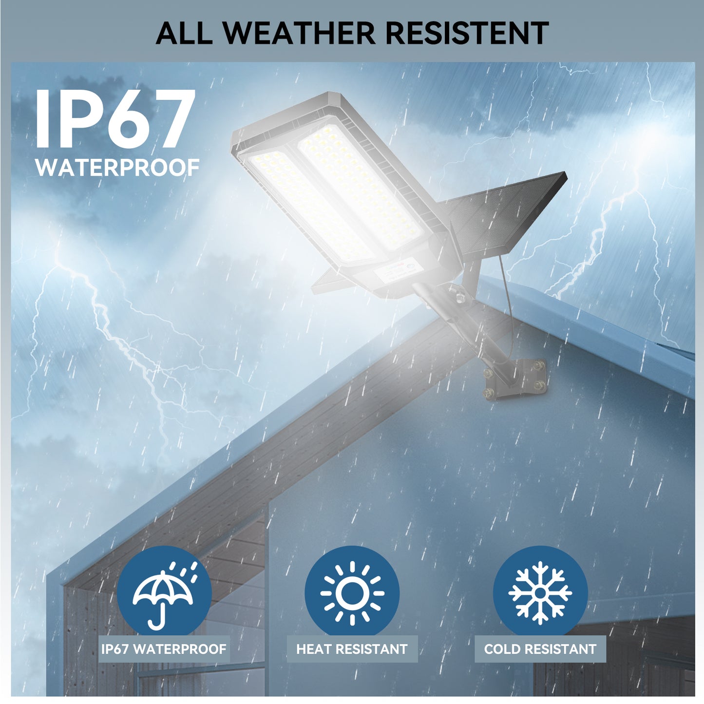 HYKENTE TW002C 108LED SMD 3030 Solar Street Light