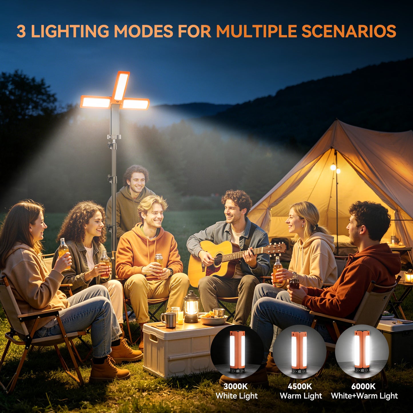 HYKENTE CY020 Rechargeable LED Camping Light