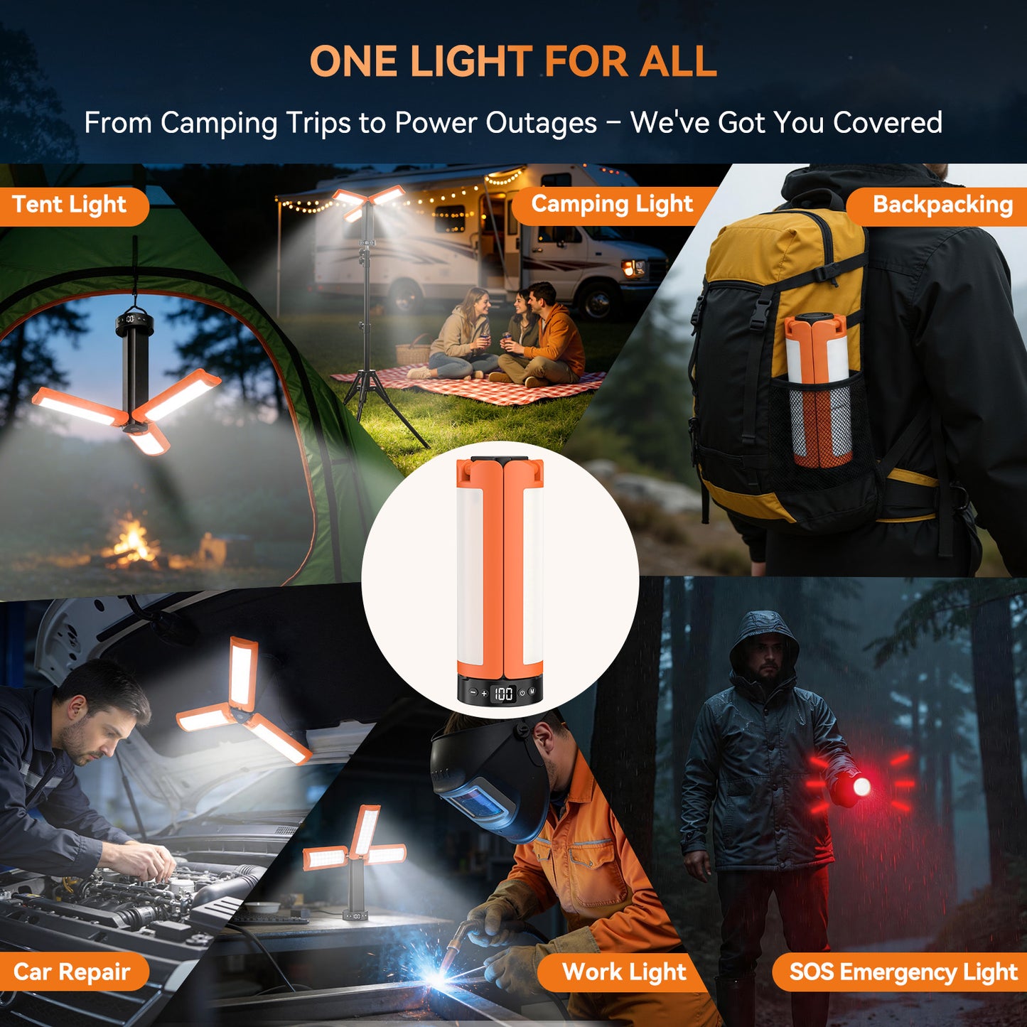 HYKENTE CY020 Rechargeable LED Camping Light